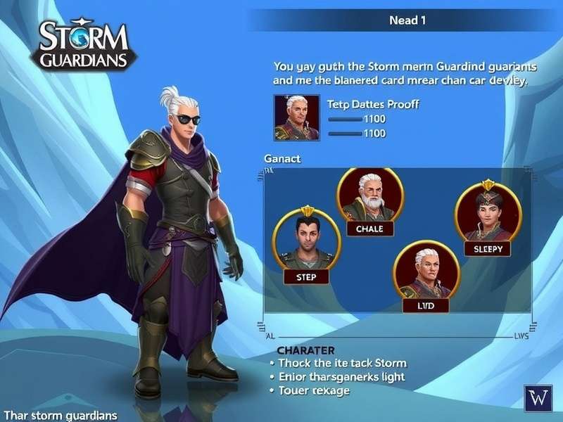 Thar Storm Guardians Character Customization